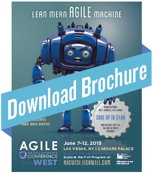 Download the Agile Development Conference West brochure