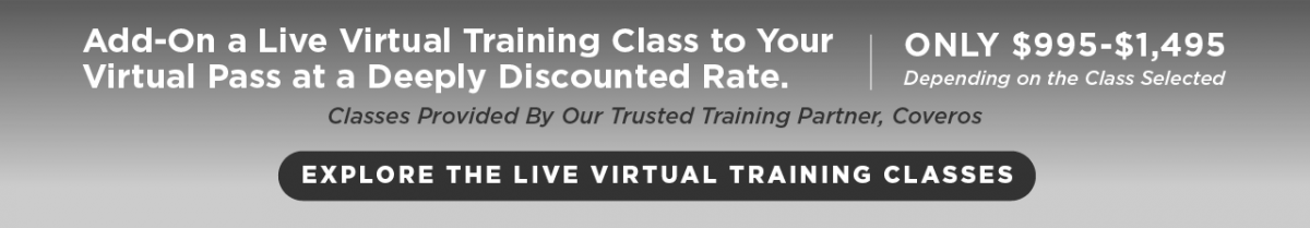 Add-On a Live Virtual Training Class