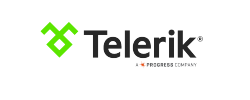 Telerik a Progress Company logo